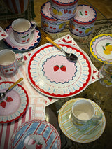 Plato de Tarta de Porcelana 'Fruit Mania'