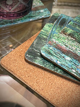 Juego de 6 Posavasos 'El Puente Japonés' - Monet