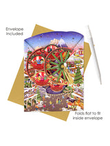 Tarjeta Swing de Navidad 'Christmas Market'