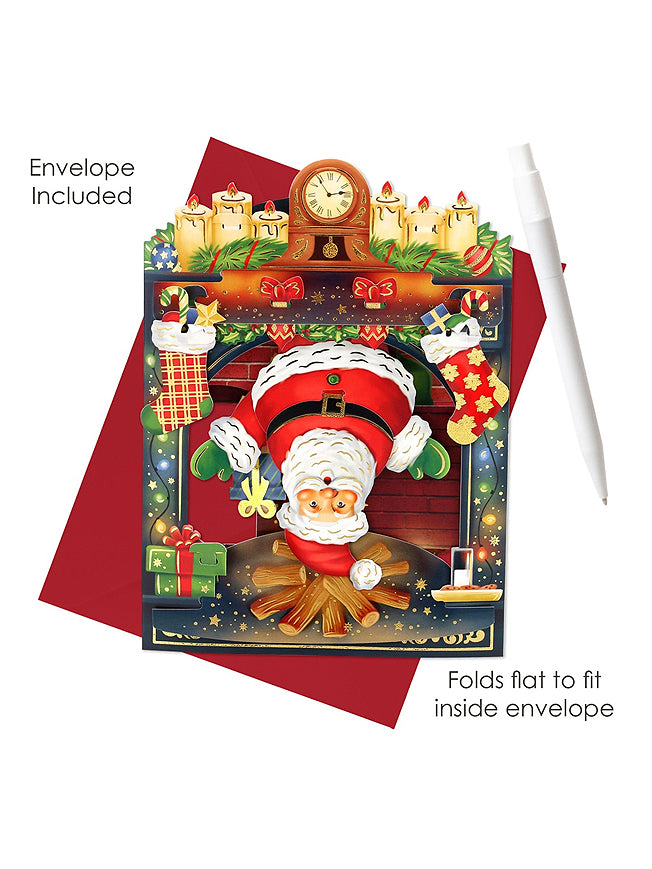 Tarjeta Swing de Navidad 'Father Christmas'