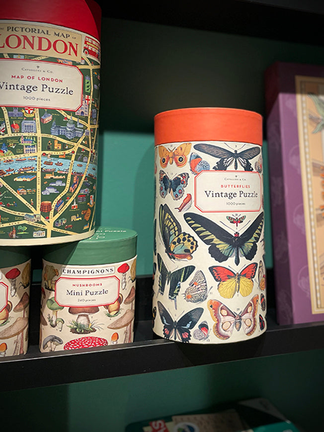 Puzle 1000 piezas 'Butterflies' - 70x55 cm - Cavallini & Co