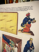 Set de 2 Láminas Decorativas Recortable Alemán 'Belén Tradicional'