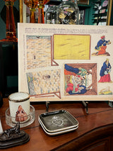 Set de 2 Láminas Decorativas Recortable Alemán 'Belén Tradicional'