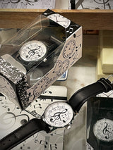 Reloj Unisex Estampado 'Música'