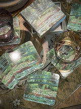 Juego de 6 Posavasos 'El Puente Japonés' - Monet