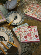 Pack de 20 Servilletas de Papel 'William Morris Pink' - 33x33 cm