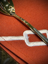 Juego de Cubertería 'Asia Pietra Verde Oro' - 24 Piezas