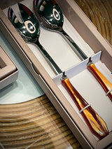 Juego de Cubiertos Para Ensalada 'Venezia Ambra'