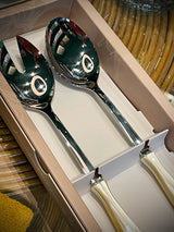 Juego de Cubiertos Para Ensalada 'Venezia Ivory'