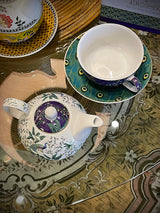 Juego de Té para Uno 'Imperial Peacock' - Taza y Tetera