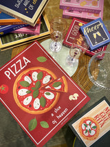 Set de Tabla y Cortador de Pizza 'Gift Novels' - A Slice of Heaven