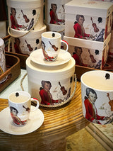 Set de 2 Tazas Espresso de Porcelana 'Mozarteum'