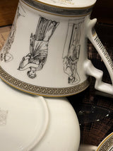 Taza y Plato de Porcelana 'Palladium' - 200 ml