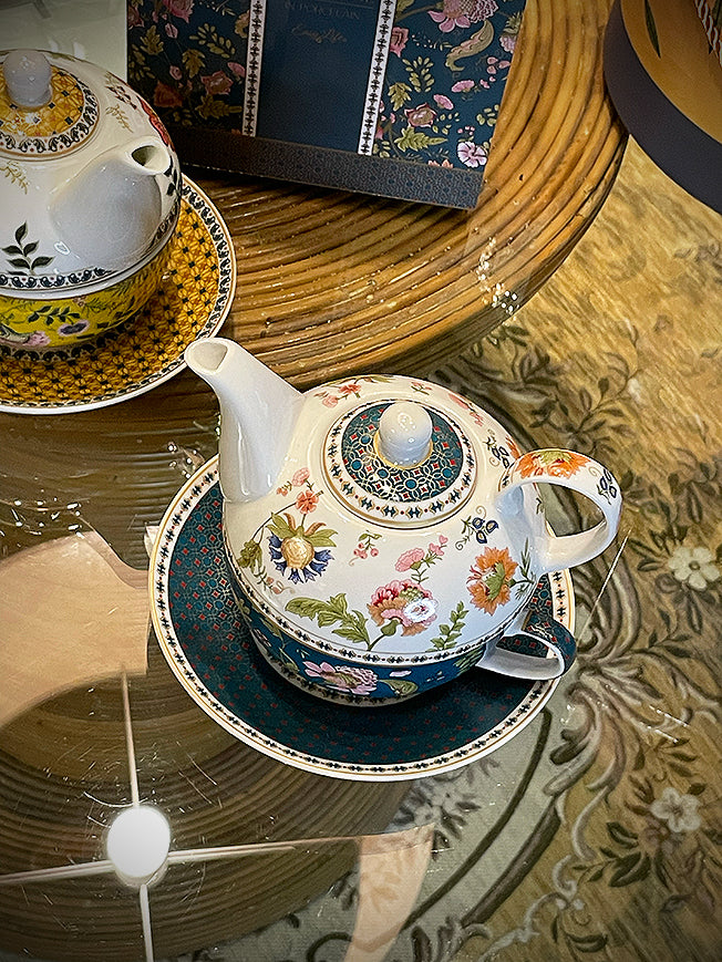 Juego de Té para Uno 'Magie d'Orient' - Taza y Tetera - Verde