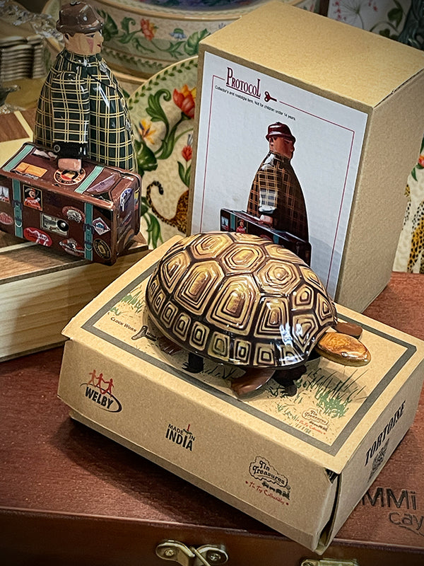 Figura de Lata 'Tortuga' Estilo Vintage