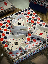 Set de 4 Platos de Aperitivo 'Casino Royale'