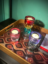 Portavela de Cristal 'Anversa' - Mediano