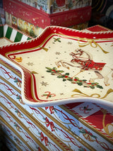Plato Estrella de Porcelana 'Christmas Tale' - 22,5 cm