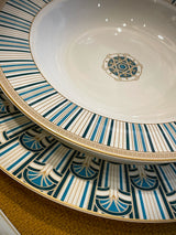 Plato Hondo de Porcelana 'Liberty'