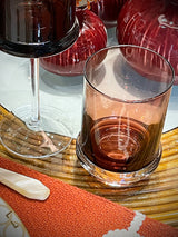 Set de 2 Vasos de Cristal 'Classy Fun' - 290 ml - Púrpura