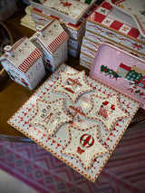 Set de 4 Platitos para Bolsitas de Té 'Christmas Wonderland'