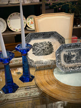 'Cartagena' Earthenware Serving Tray - Antique