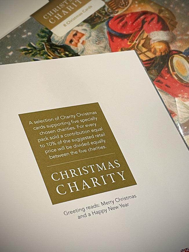 Pack 8 Tarjetas de Navidad 'Delivering Presents'