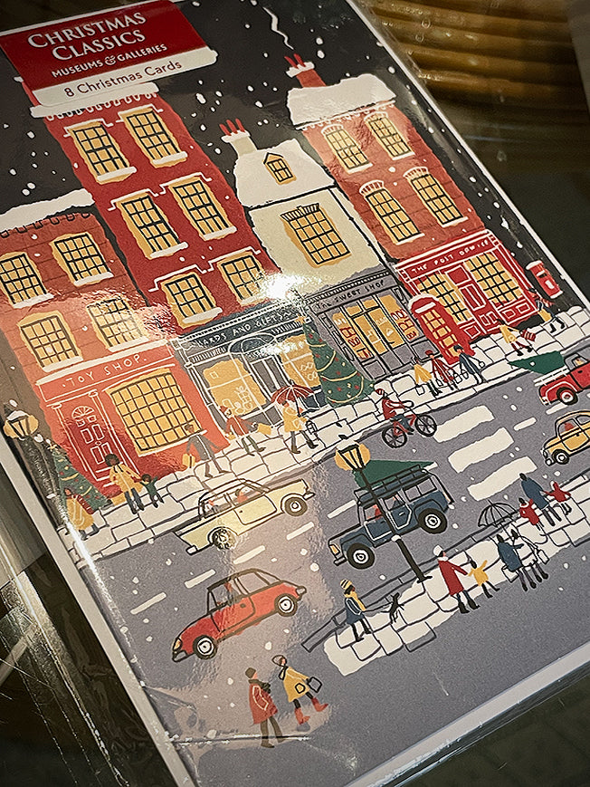 Pack 8 Tarjetas de Navidad 'Heading Home for Christmas' - Classics