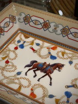 Vaciabolsillos de Porcelana 'Cheval'