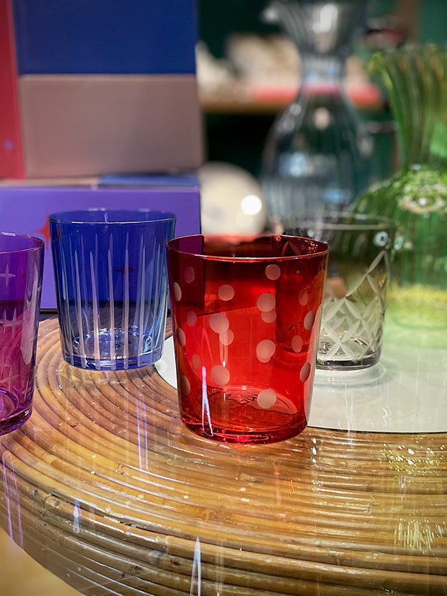 Juego de 4 Vasos de Colores 'Anversa II' - 300 ml