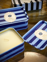 A Dopo Candle in a Tin 'Incense & Smoke' - Eye Design