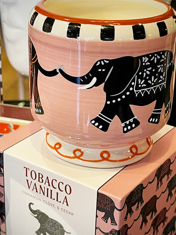 'Tobacco Vanilla' Elephant Candle, by Paddywax