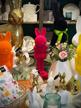 Figura Decorativa 'Conejo Nutcracker' - Rosa