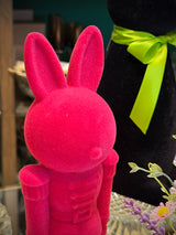 Figura Decorativa 'Conejo Nutcracker' - Rosa