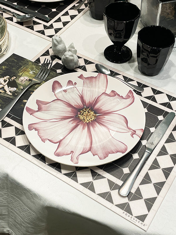 Comprar Juego de Vajilla 'Cosmea' de 18 Platos Tartan Zebra