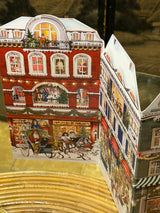 Calendario de Adviento 'Concertina Tiendas en Navidad' -  84x25 cm