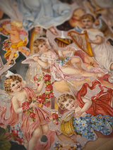 German Trading Card Sheet 'Collage of Angels'