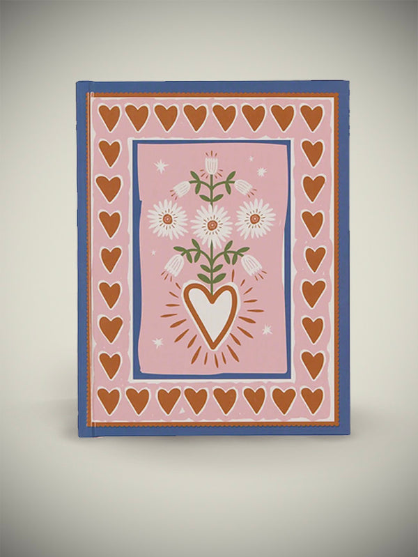 A5 'Hearts' Notebook - 'A Dopo' Collection