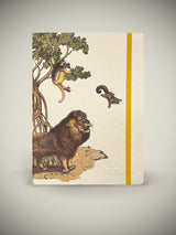 Cuaderno A5 'Animalis' - León, Mono y Lemur