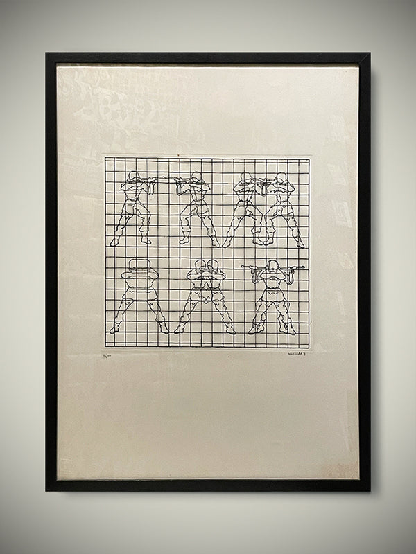 Grabado Original 'Soldats' - Antoni Miralda