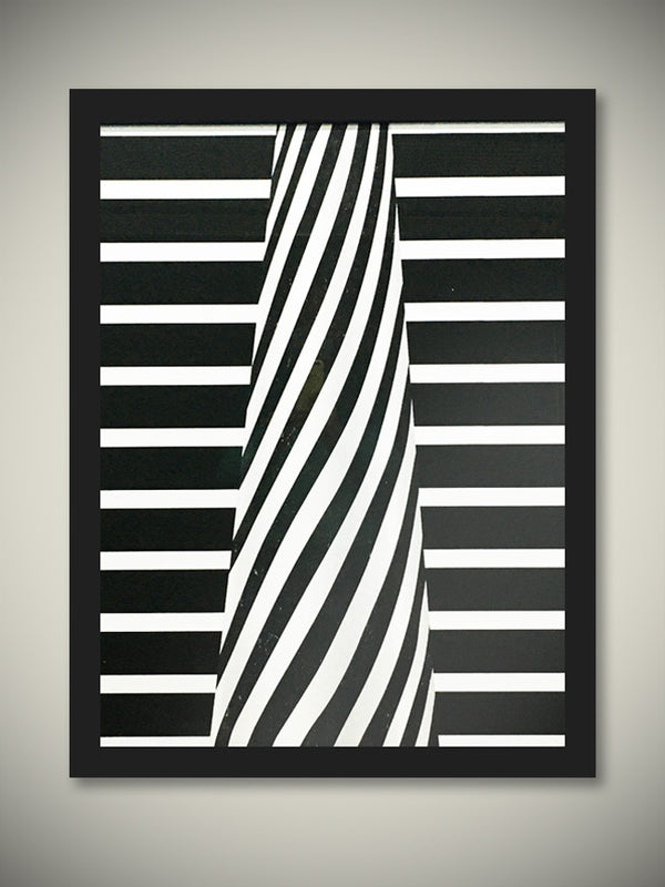 Decorative Picture 'Hypnotic Stripes' - 80X60 cm