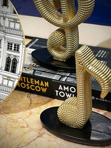 Figura Decorativa 'Corchea' Dorada