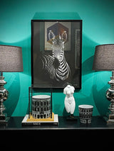 Framed Print 'Zebra' - 50x70 cm