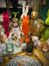 Figura Decorativa 'Conejo Nutcracker' - Naranja