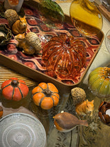 Figura Decorativa 'Calabaza' de Cerámica - Naranja