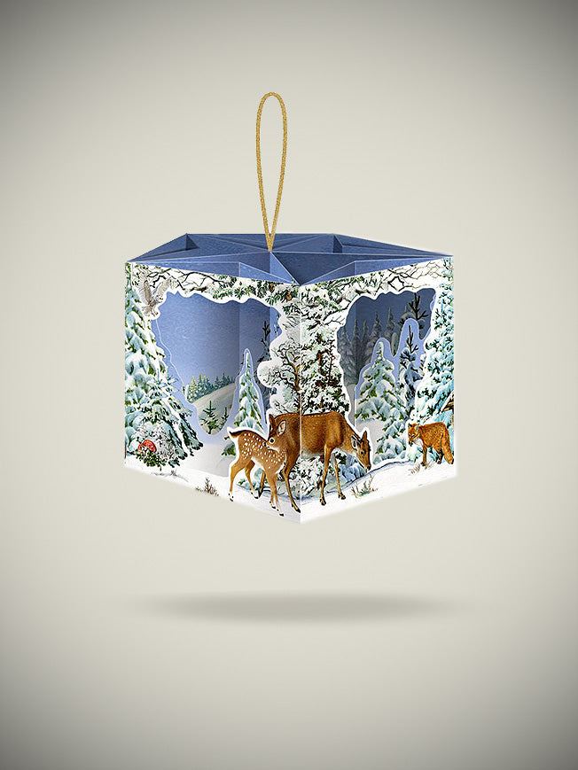 Decoración Navidad 'Libro Montaña Nevada'