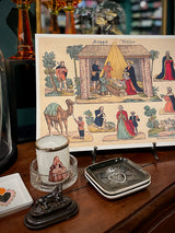 Lámina Decorativa Recortable Alemán 'Belén Tradicional'