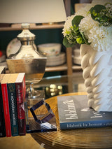 'Déco' Glass Bookend - Blue