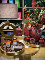 Bandeja Decorativa Grande 'Galateo' - Leaves - Ø39,5 cm