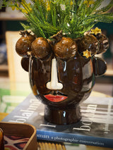 Jarrón Decorativo 'Arciboldo' Marrón